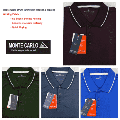 Monte Carlo Dry-fit Polo