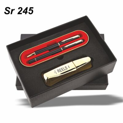 Roller pen (Ball pen) set with Perfume in gift box