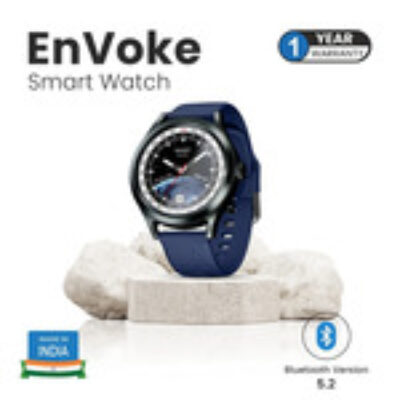 EVM EnVoke Blue Smart Watch