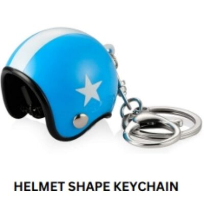 Helmet Shape Keychain