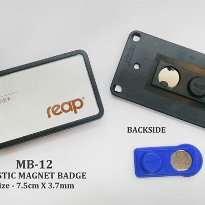 Magnetic Badge Plastic