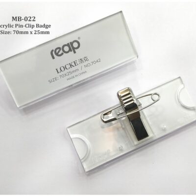 Pin Acrylic Badge
