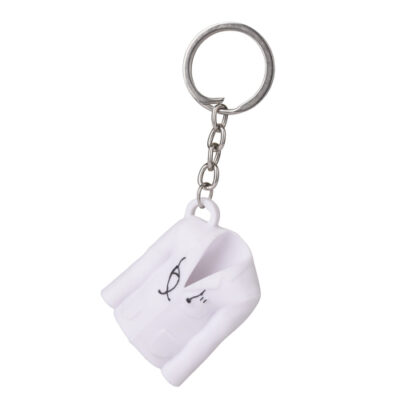 3D Personalized Dr. Coat Keychain