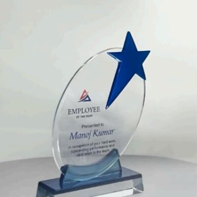 Crystal Glass Trophy